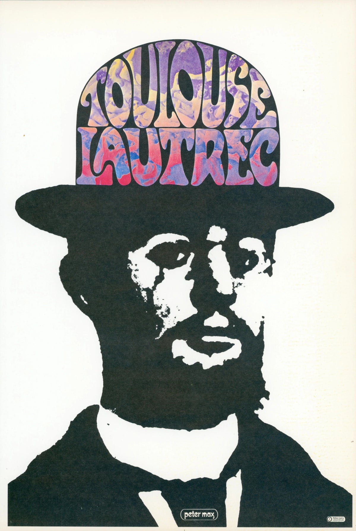 Toulouse-Lautrec, Peter Max (Re-Issue) - Original Vintage Poster