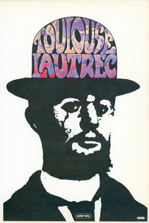 Toulouse-Lautrec, Peter Max (Re-Issue) - Original Vintage Poster