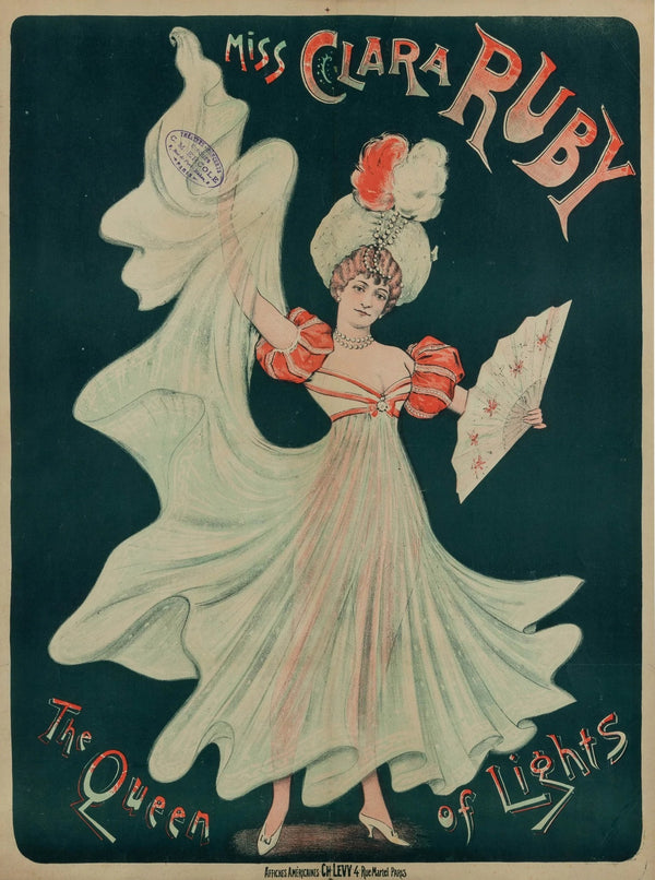 The Queen of Lights - Original Vintage Poster