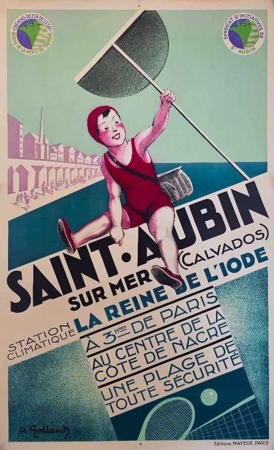 Saint Aubin - Original Vintage Poster
