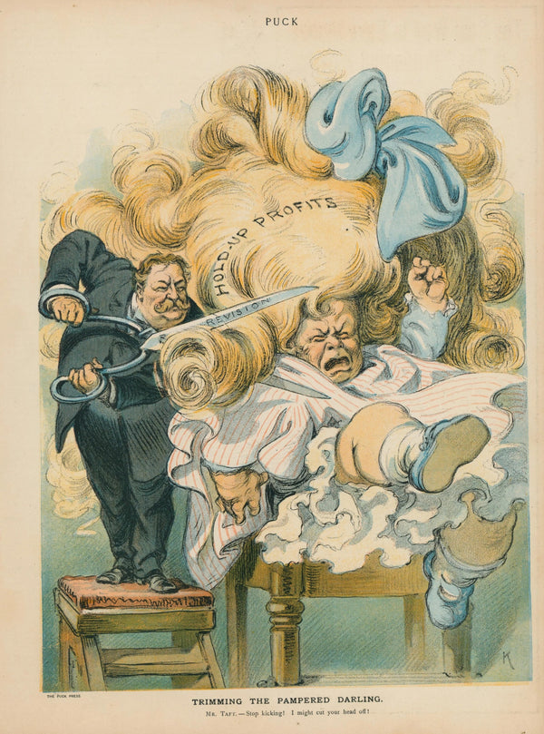 Puck Illustration 9 - Original Vintage Illustration