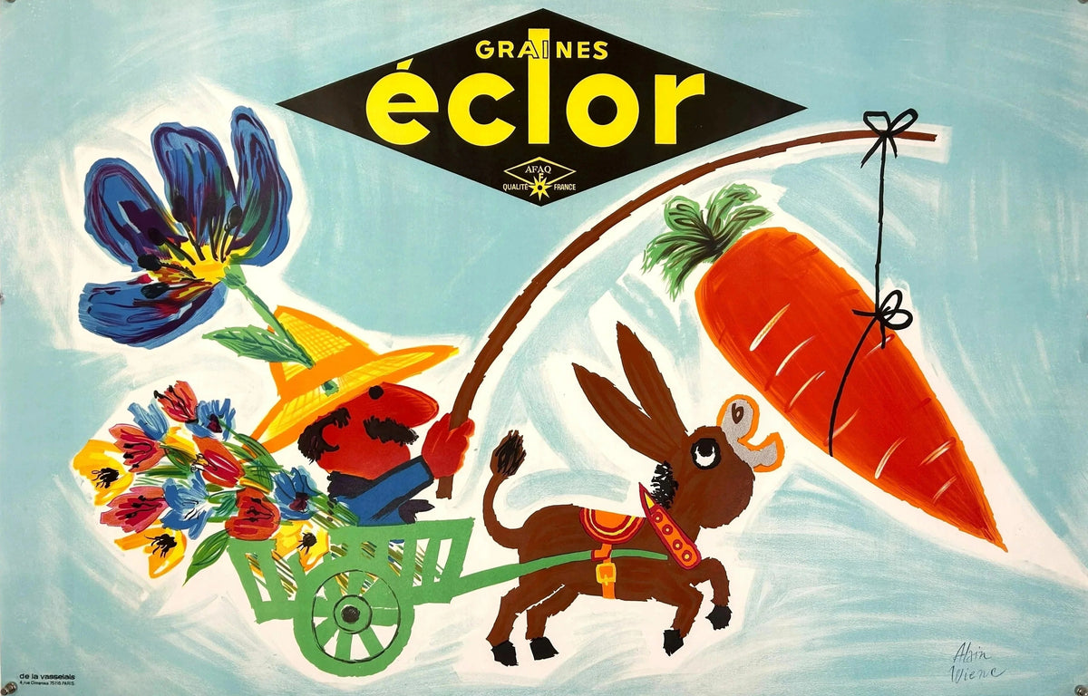Eclor Graines - Original Vintage Poster