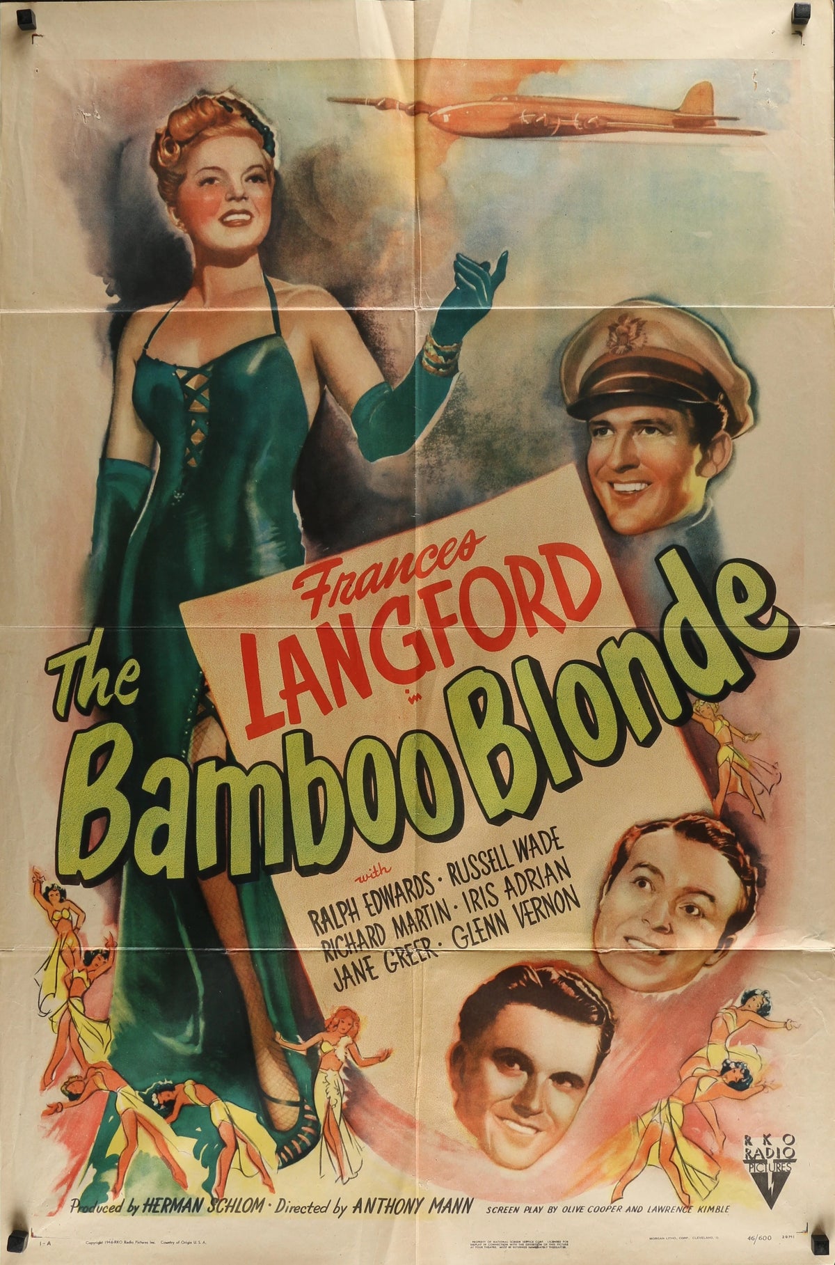 The Bamboo Blonde - Original Vintage Poster