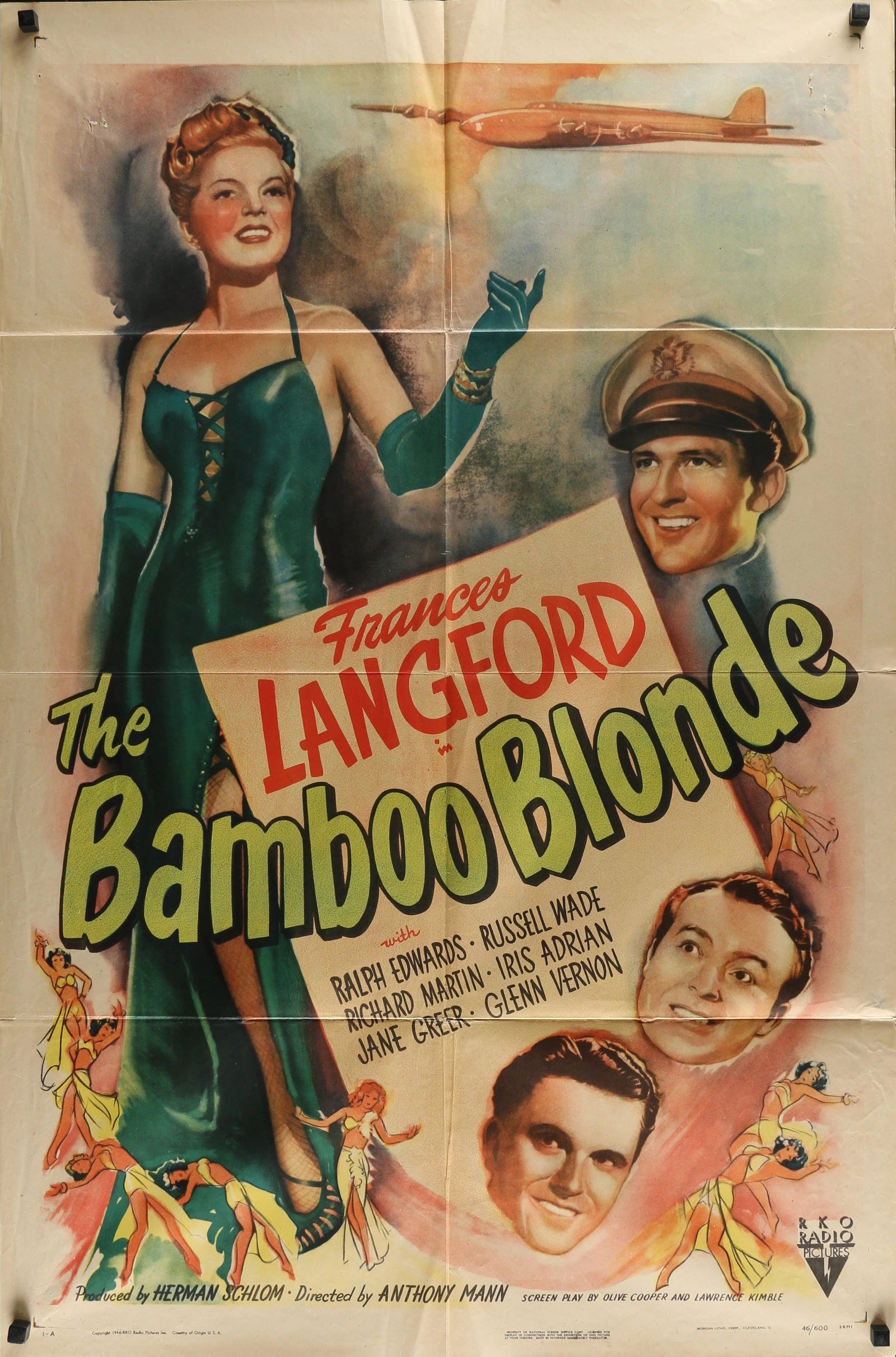 The Bamboo Blonde - Original Vintage Poster
