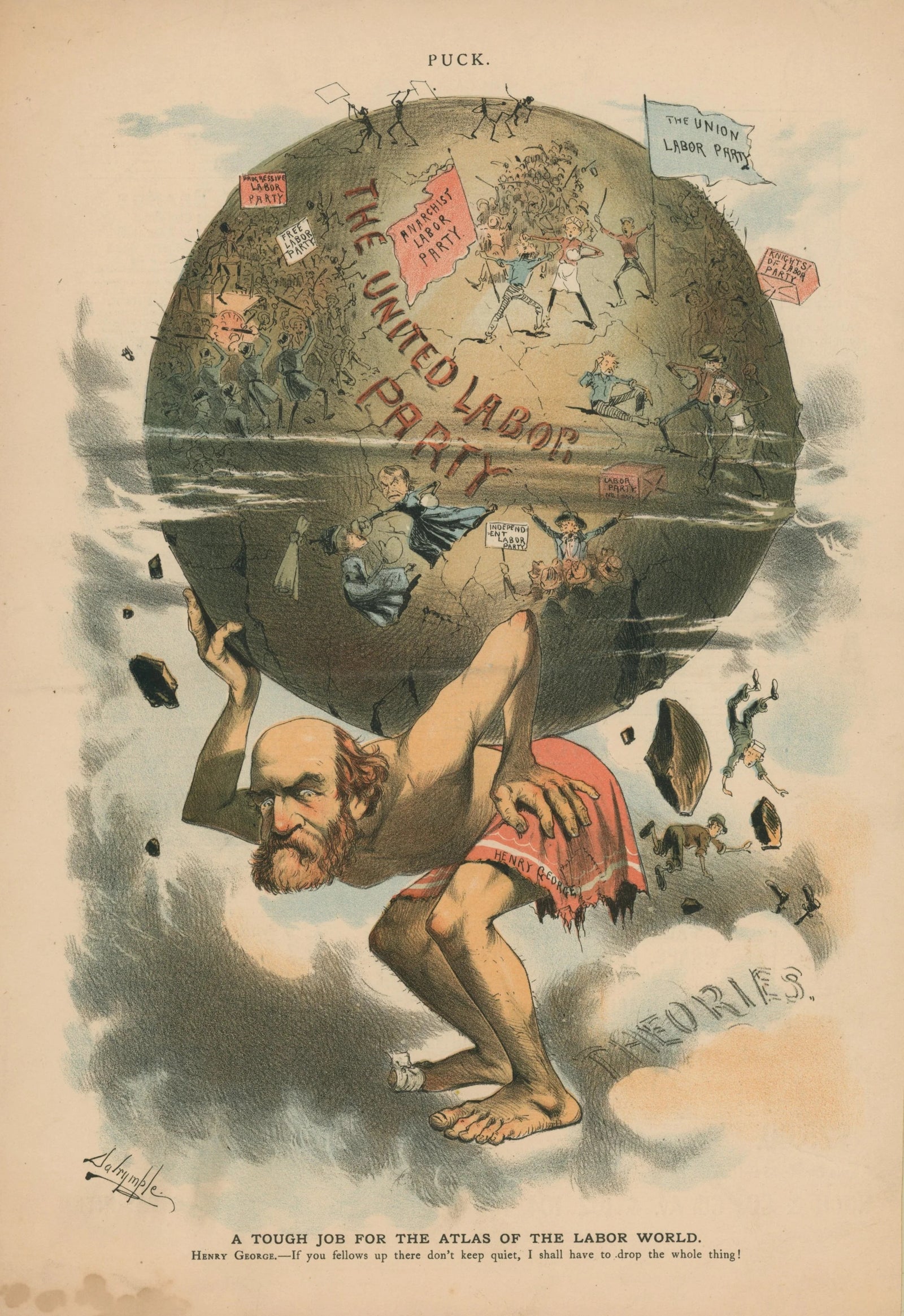 Puck Illustration 10 - Original Vintage Illustration