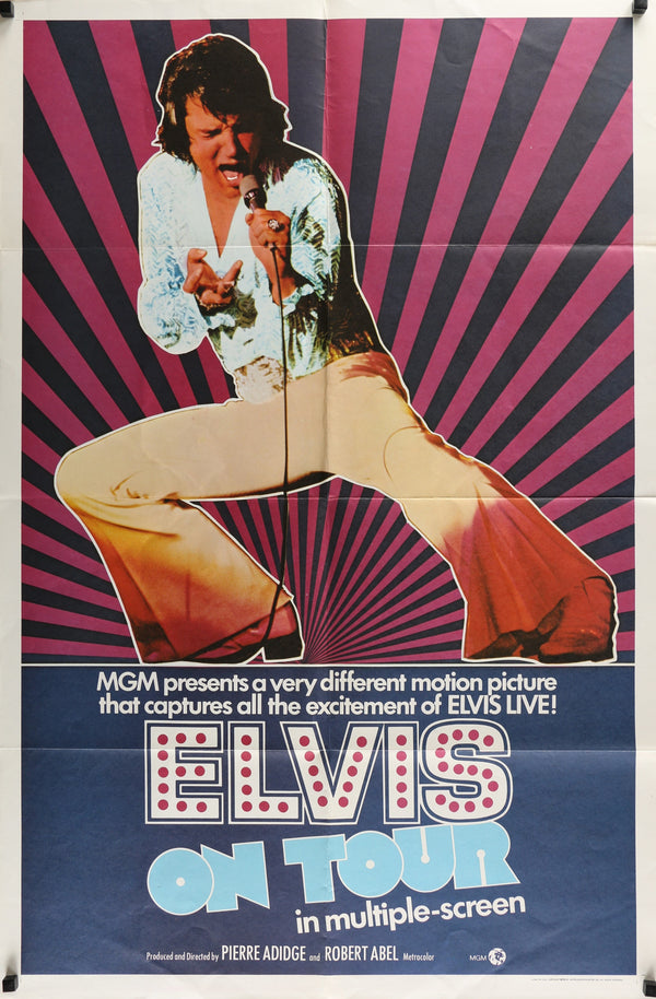 Elvis on Tour - Authentic Vintage Poster