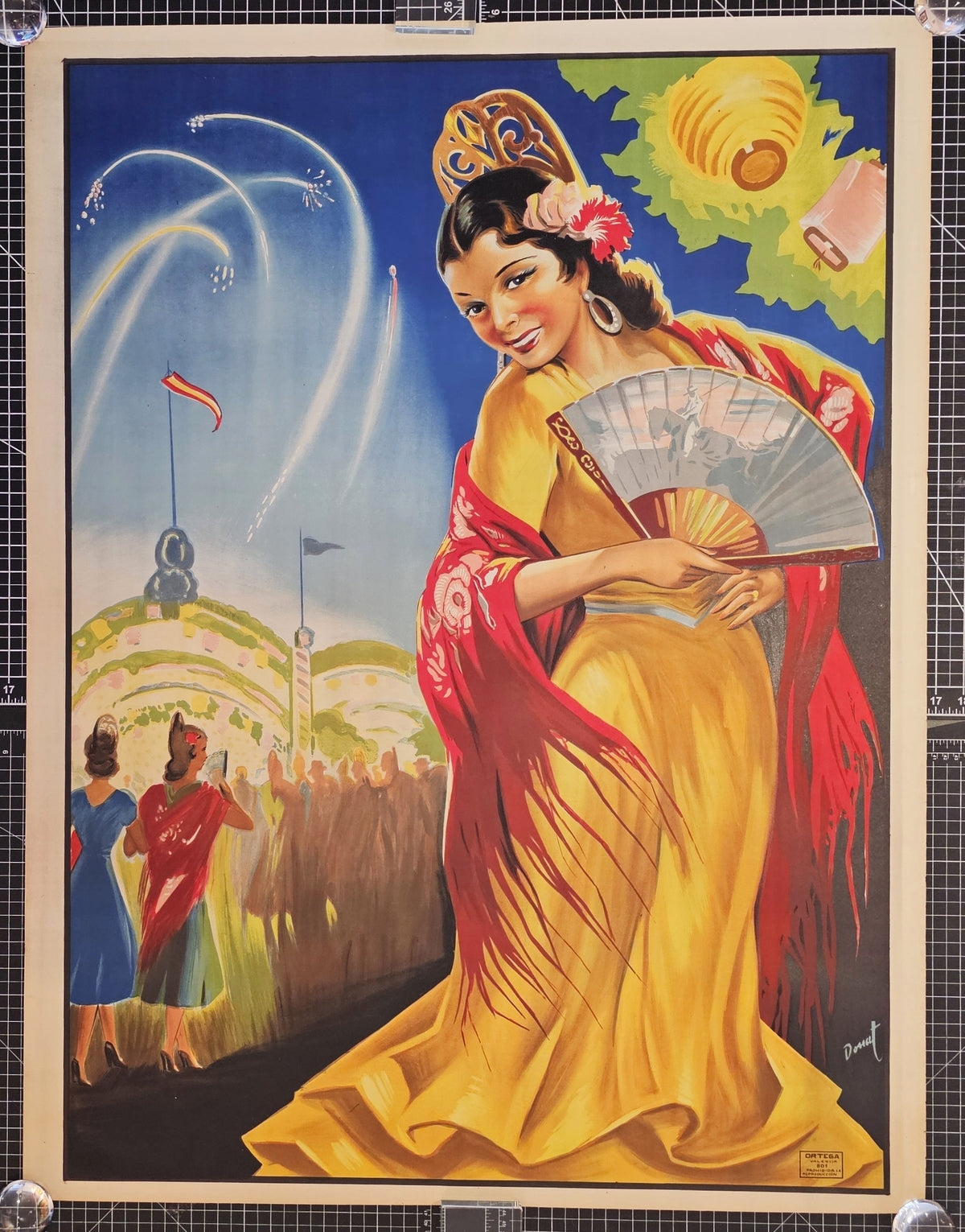 Las Fallas, Spain Poster - Authentic Vintage Posters