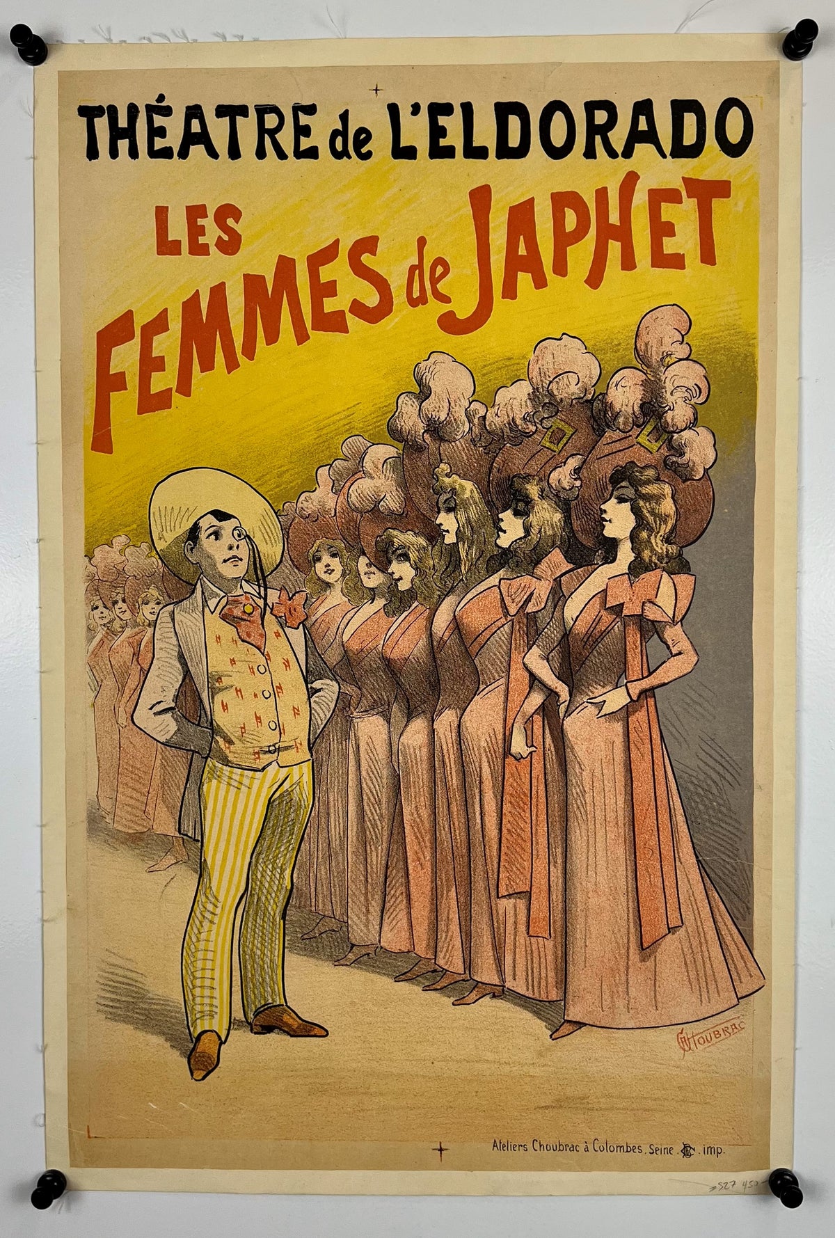 Les Femmes de Japhet - Authentic Vintage Poster