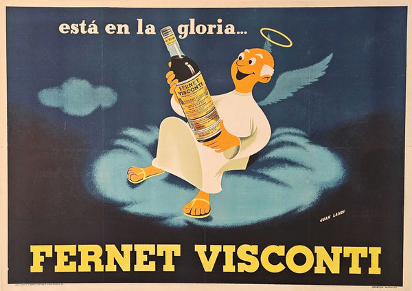 Fernet Visconti - Authentic Vintage Poster
