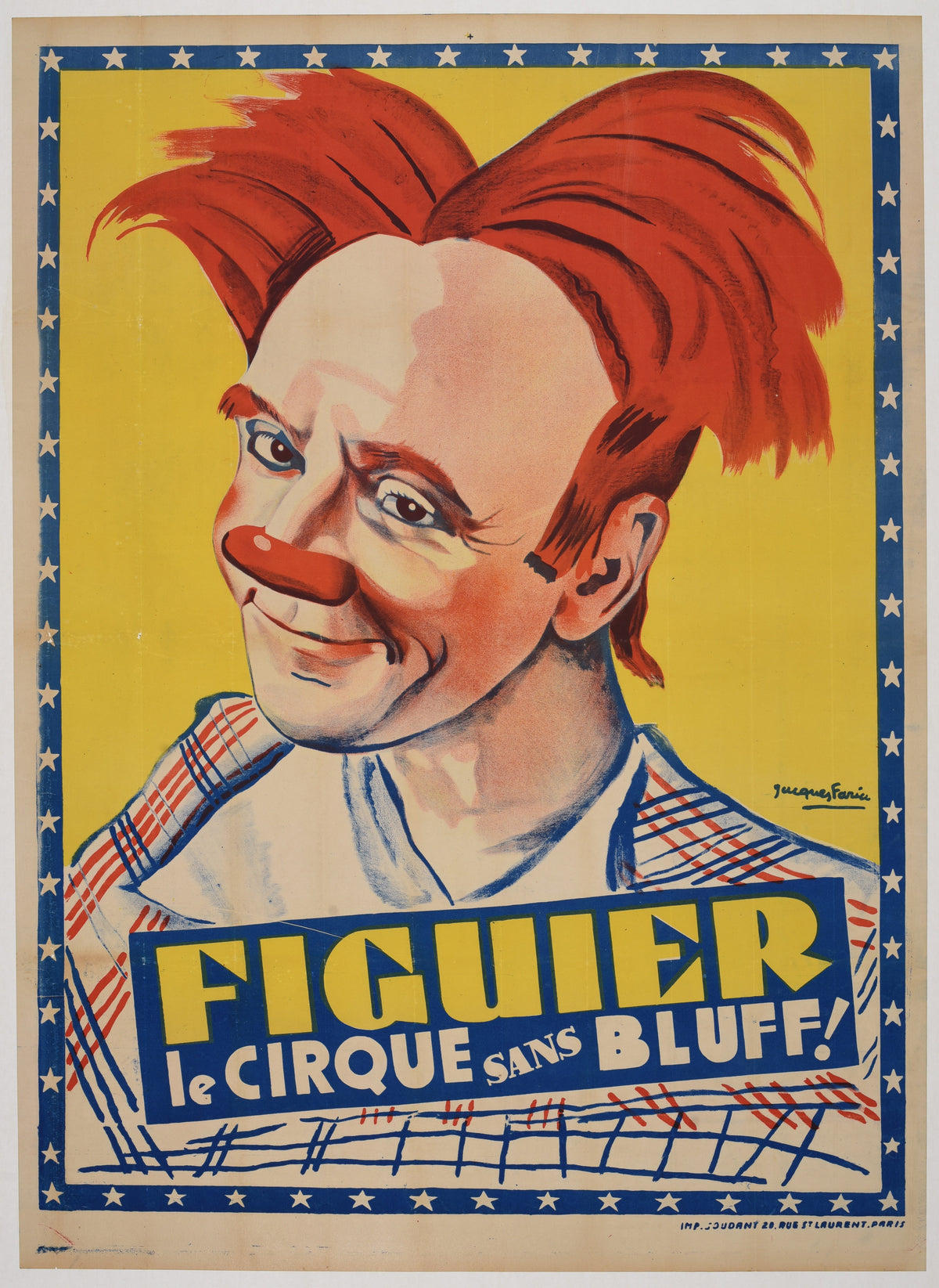 French Circus Poster - Authentic Vintage Posters
