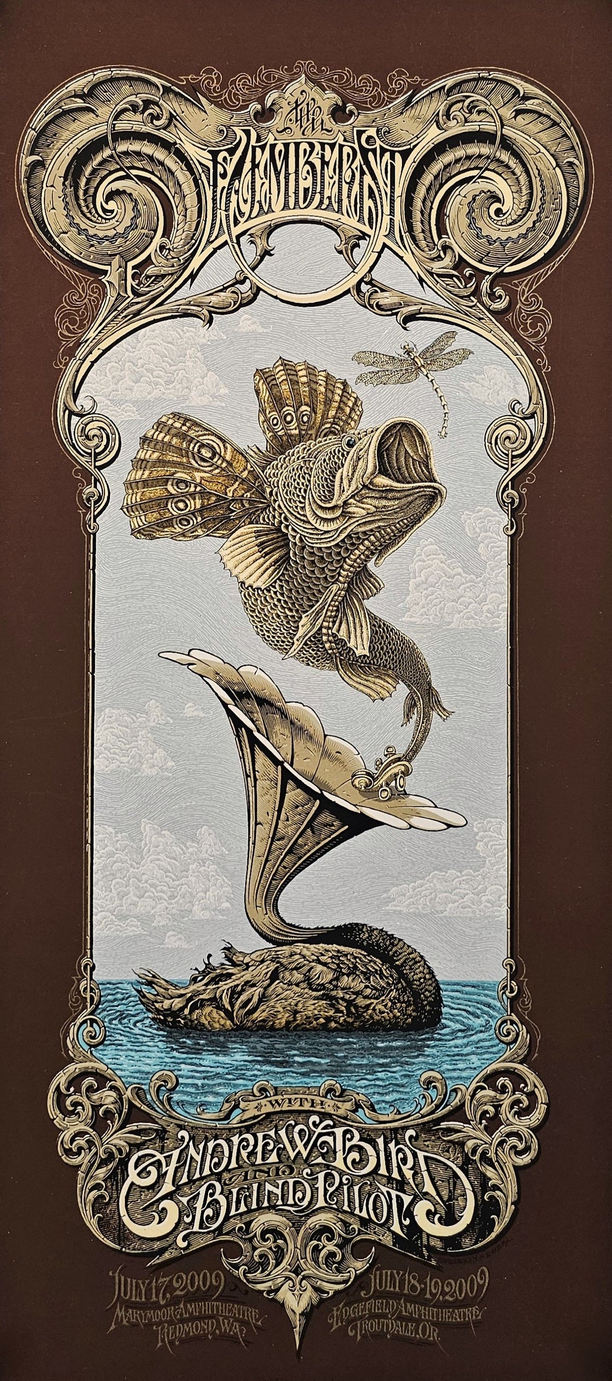 The Decemberists by Emek & Horkey - Original Vintage Poster