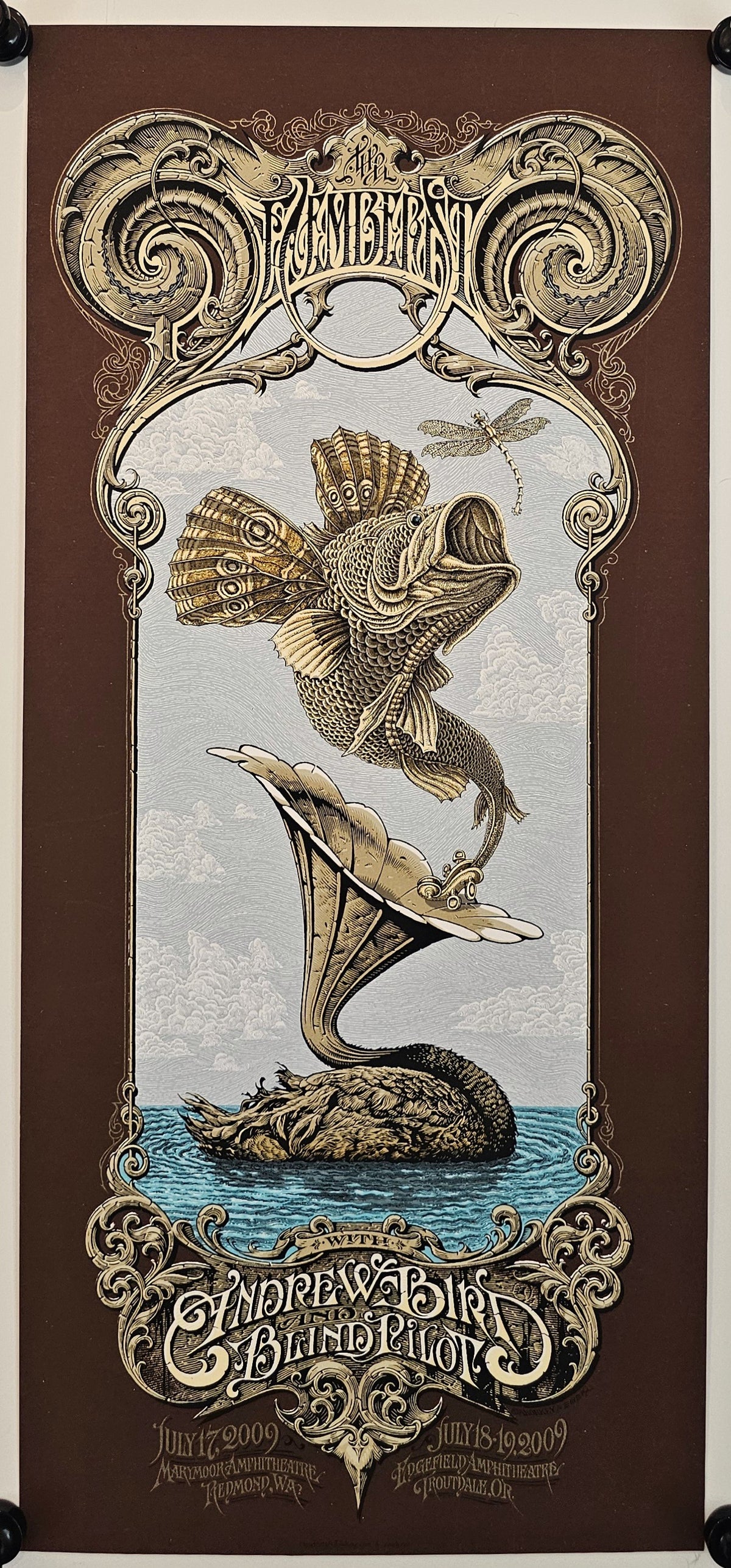 The Decemberists by Emek & Horkey - Original Vintage Poster