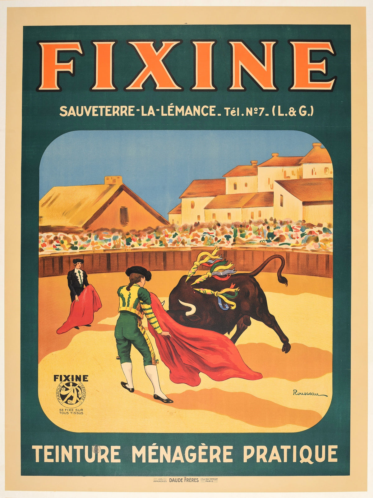 Fixine - Authentic Vintage Poster