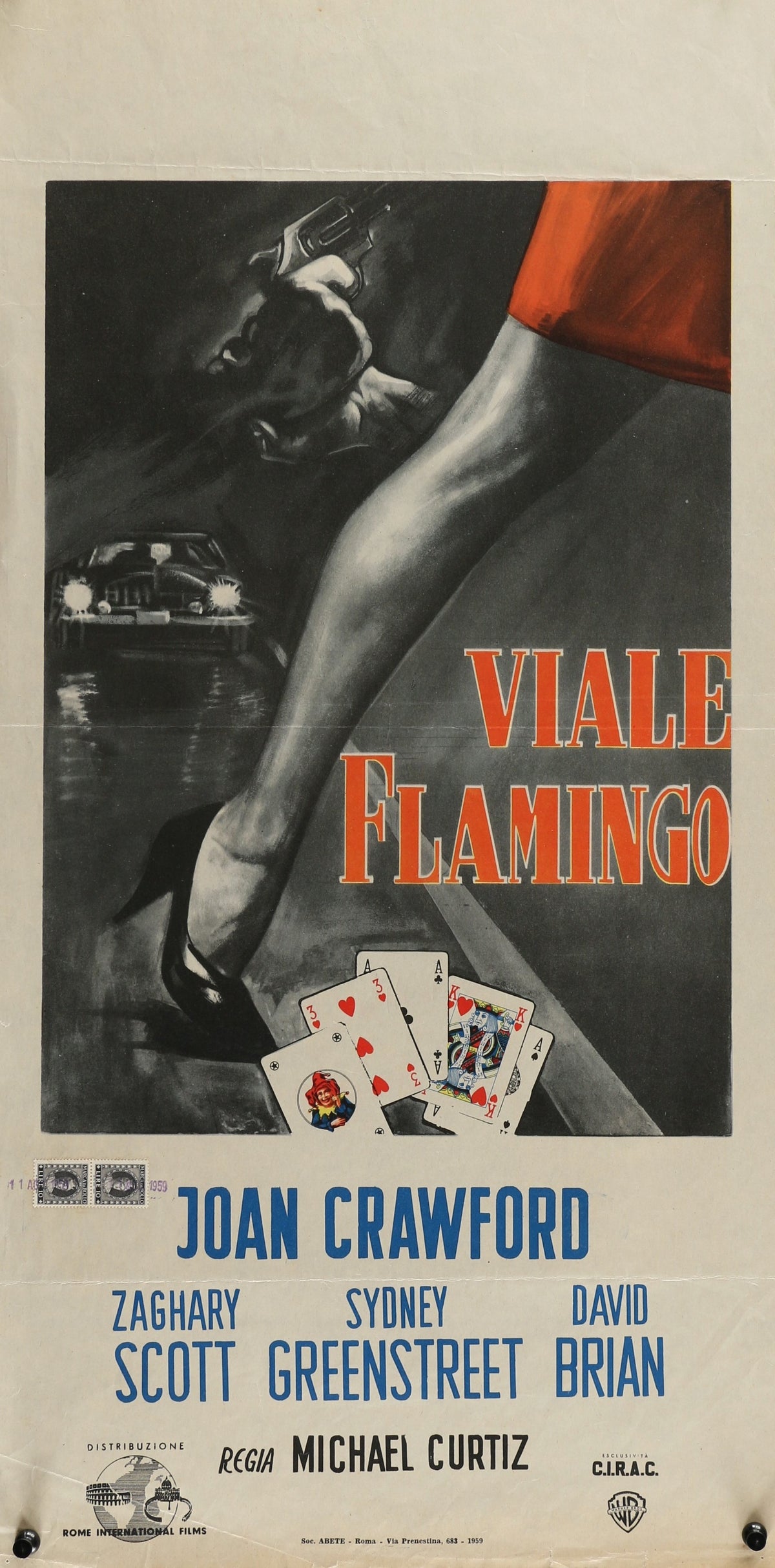 Flamingo Road - Authentic Vintage Poster