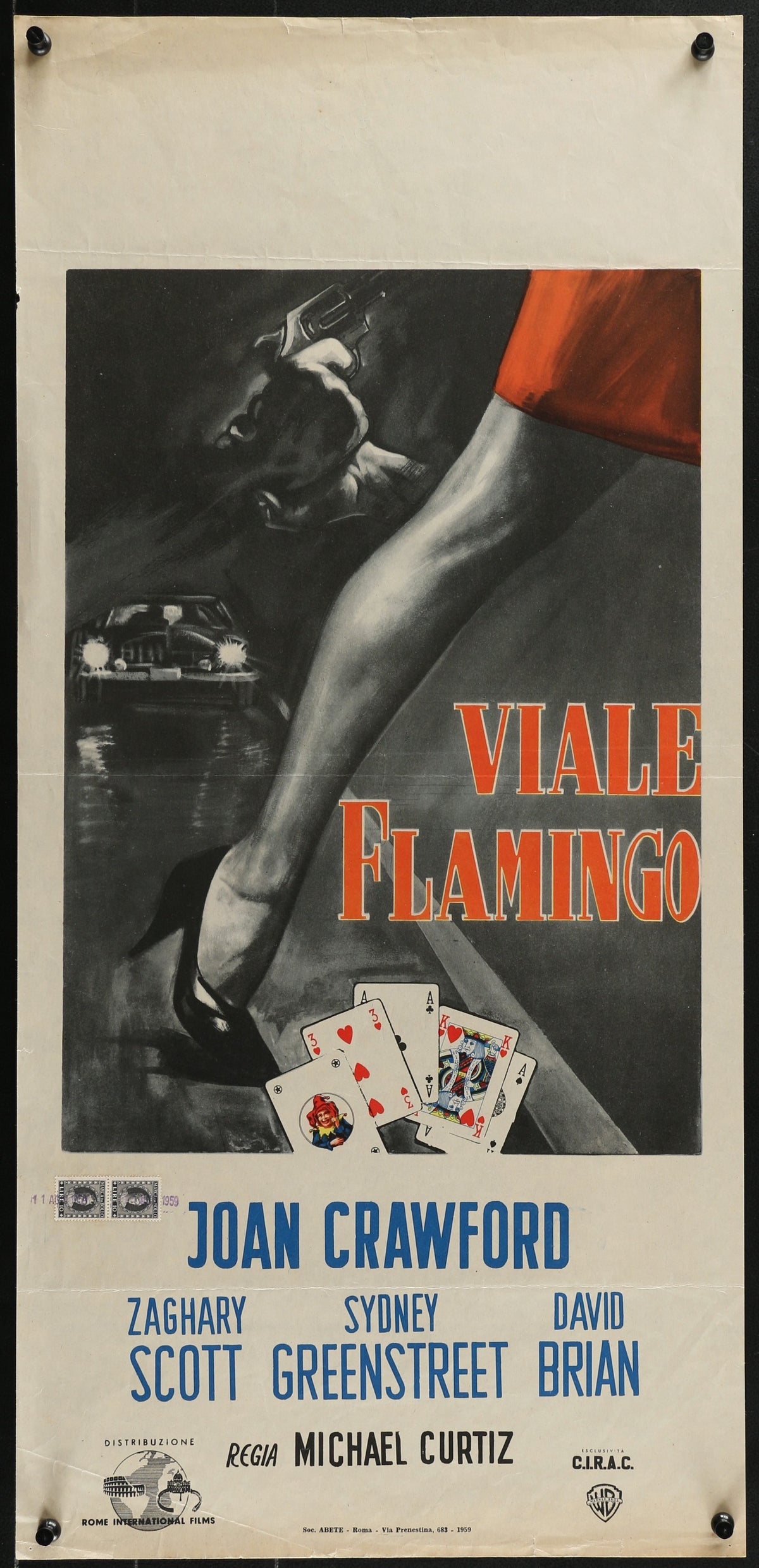 Flamingo Road - Authentic Vintage Poster
