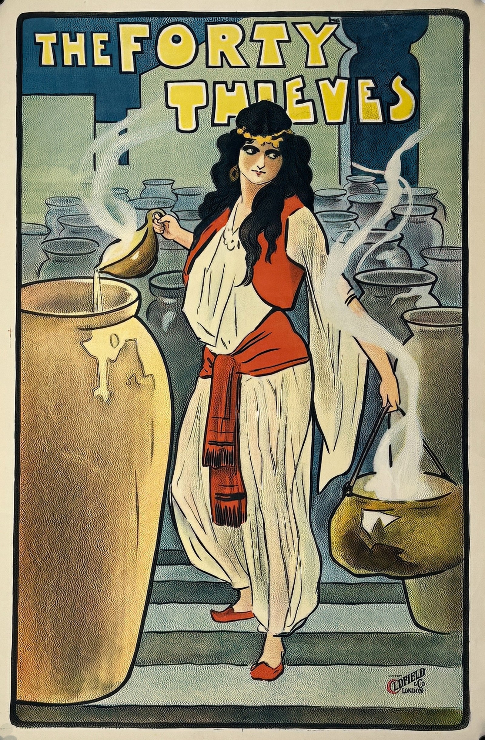 The Forty Thieves - Authentic Vintage Poster