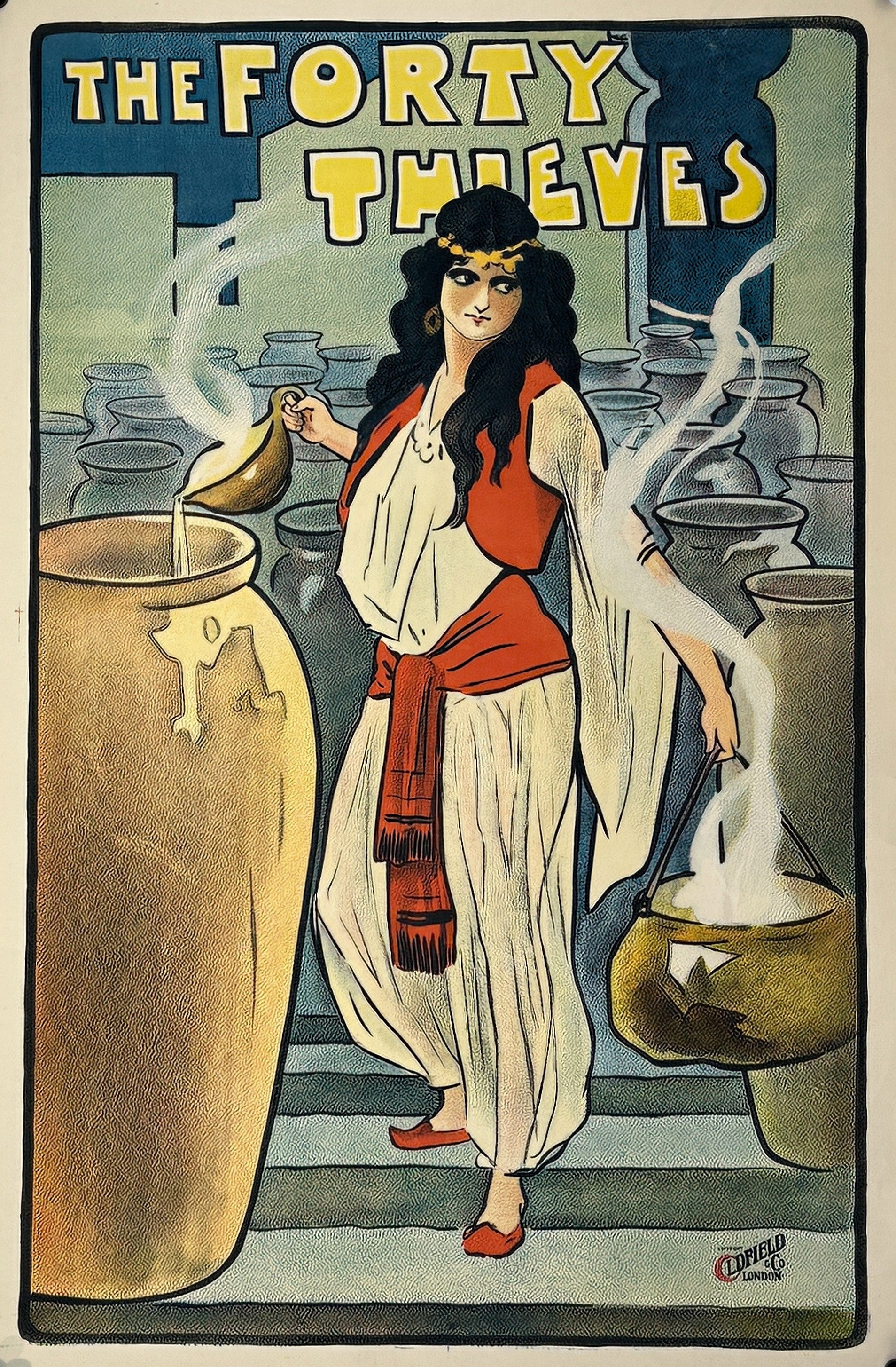 The Forty Thieves - Authentic Vintage Poster