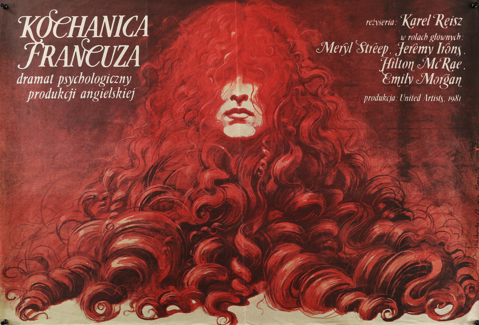 The Lieutenant Woman - Authentic Vintage Poster