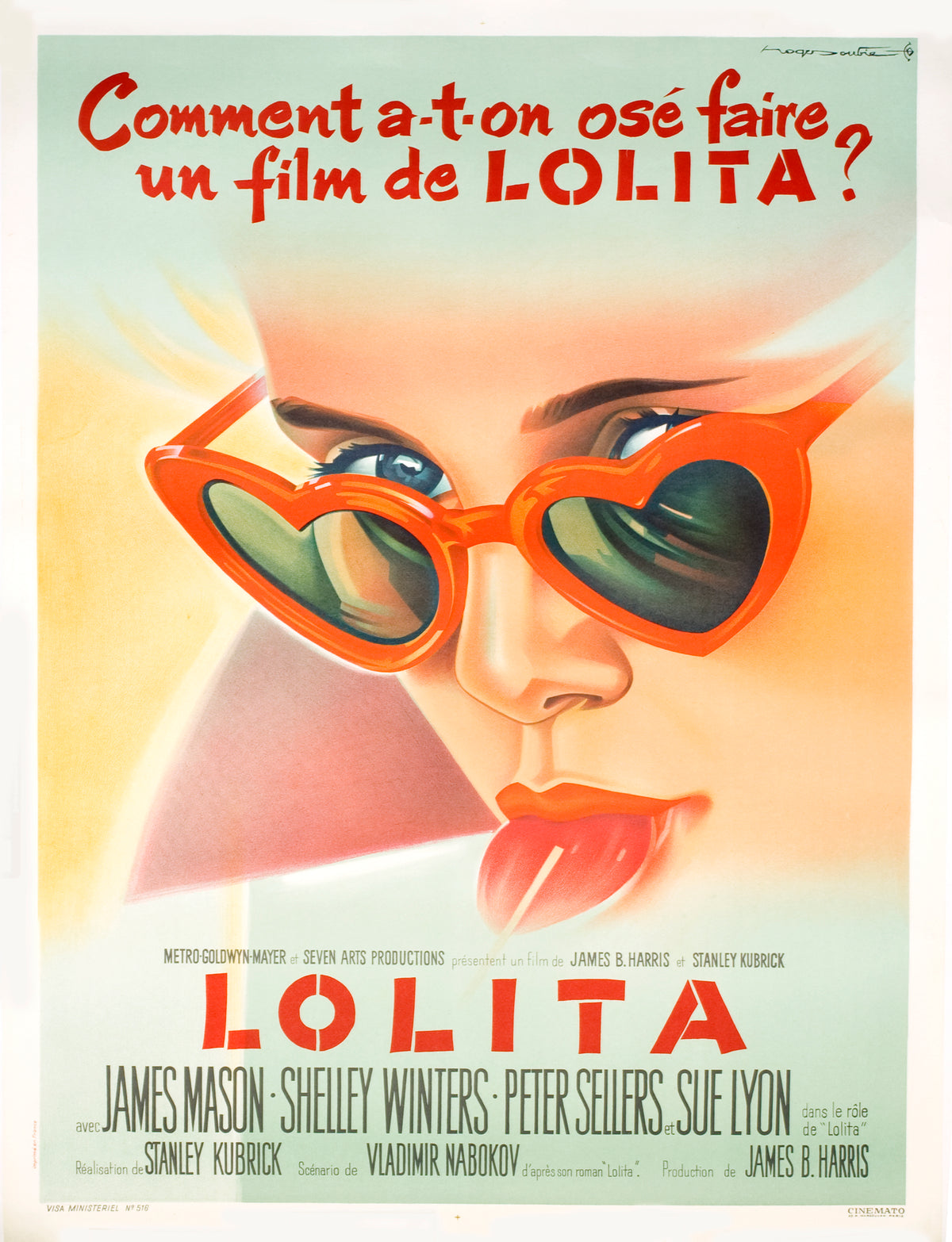 Lolita, French Release - Authentic Vintage Poster