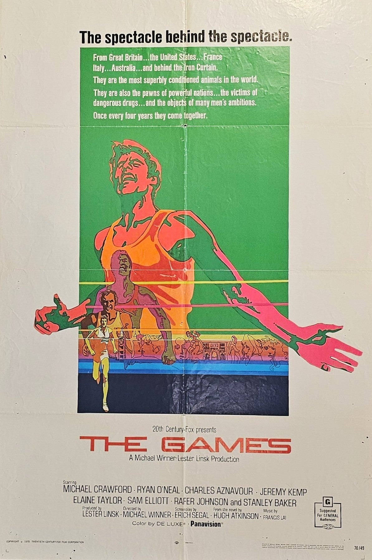 The Games - Authentic Vintage Poster
