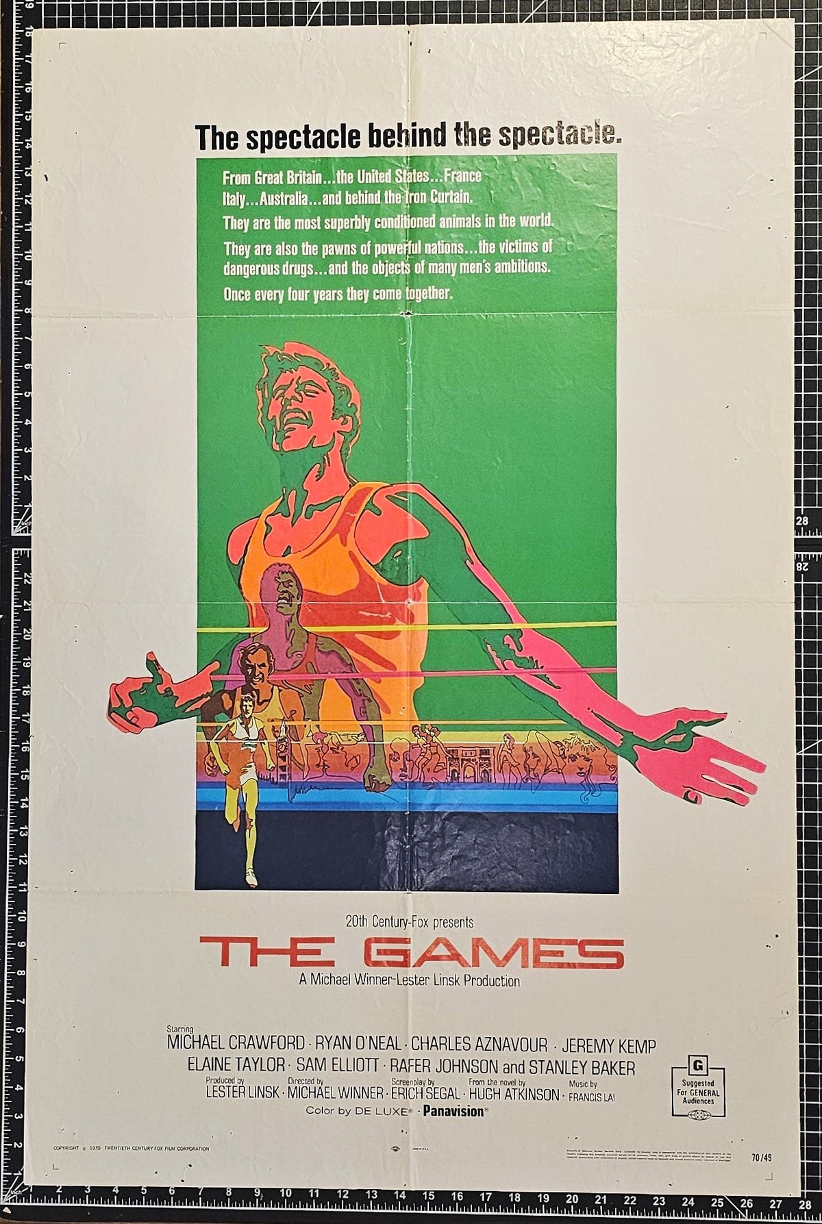 The Games - Authentic Vintage Poster