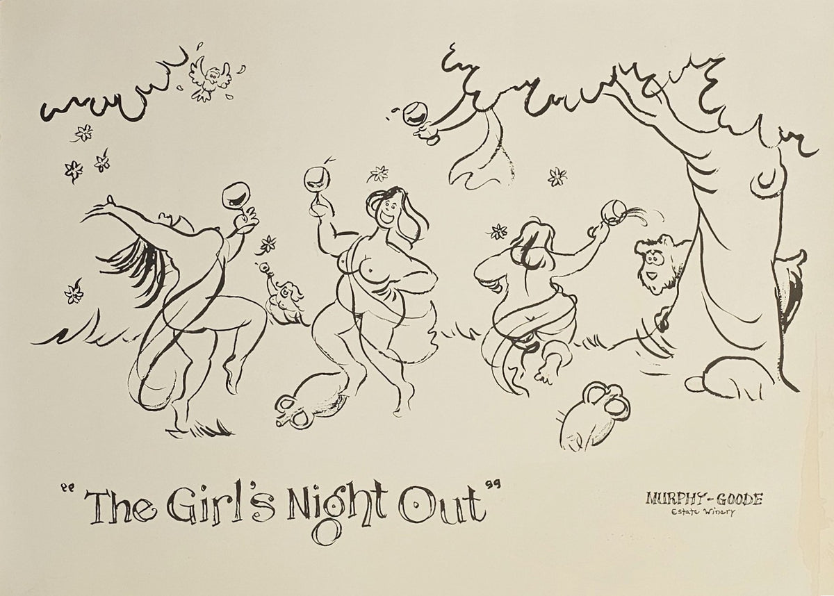 The Girl's Night Out! - Authentic Vintage Poster