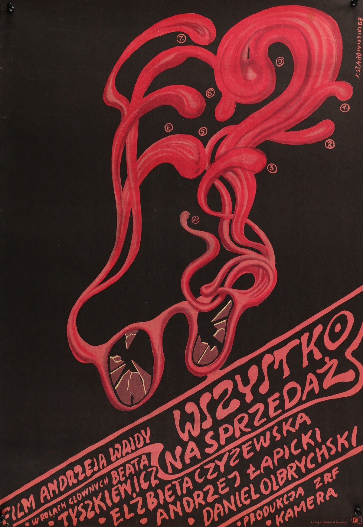 Everything for Sale by Starowieyski - Authentic Vintage Poster