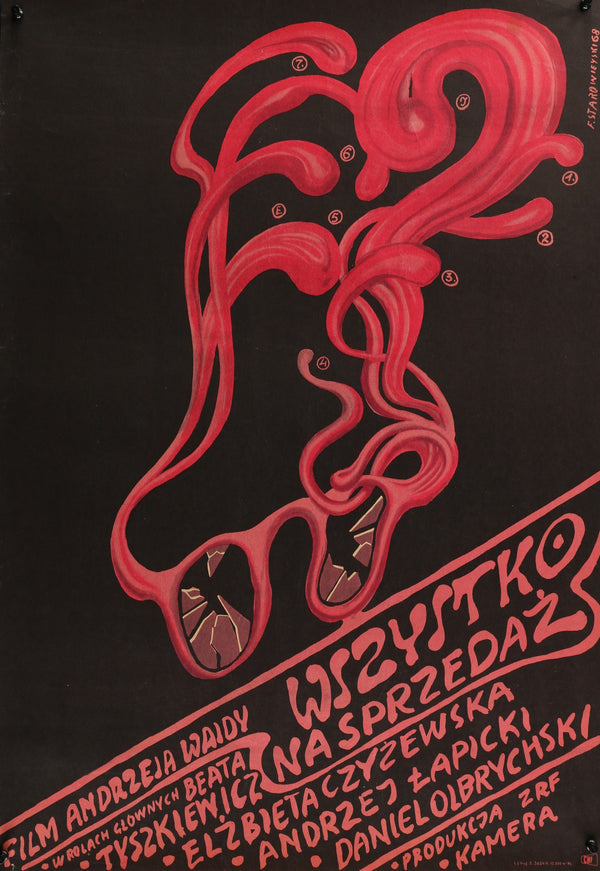 Everything for Sale by Starowieyski- Polish Release - Authentic Vintage Poster