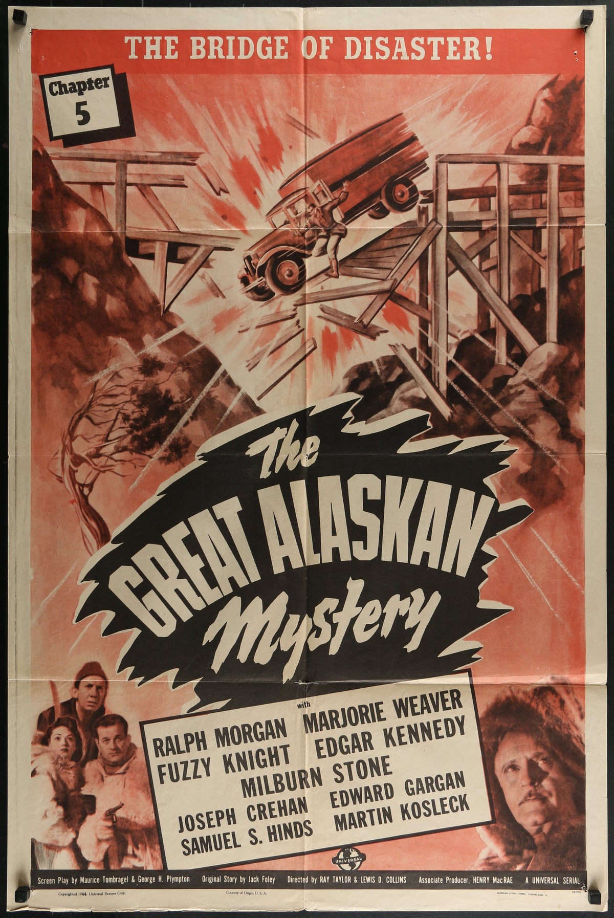 The Great Alaskan Mystery - Original Vintage Poster