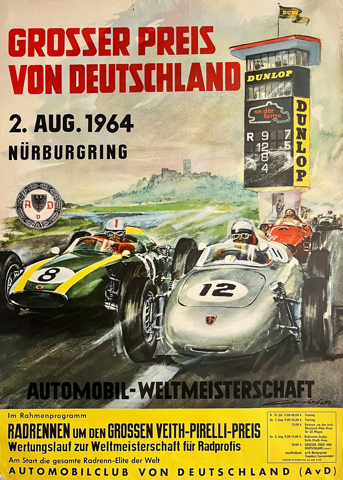 German Grand Prix, Nurburgring - Authentic Vintage