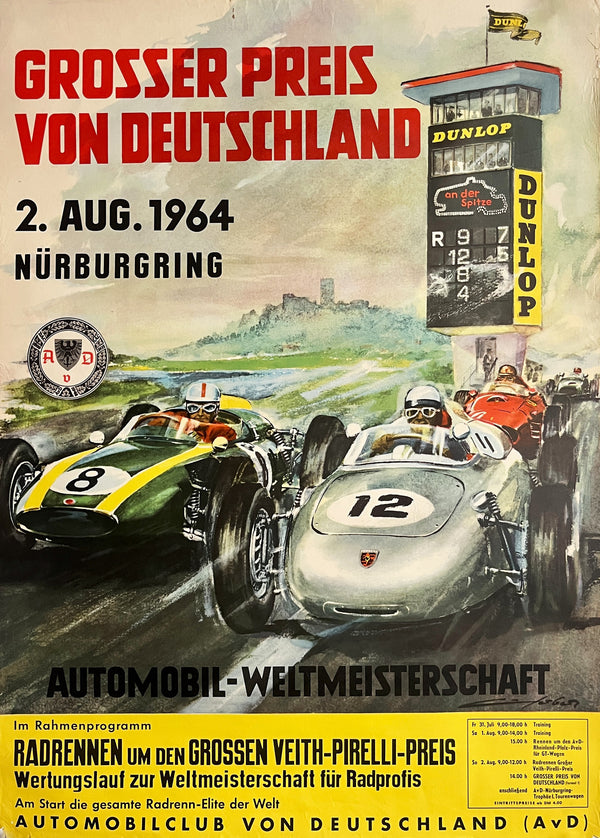 German Grand Prix, Nurburgring - Authentic Vintage