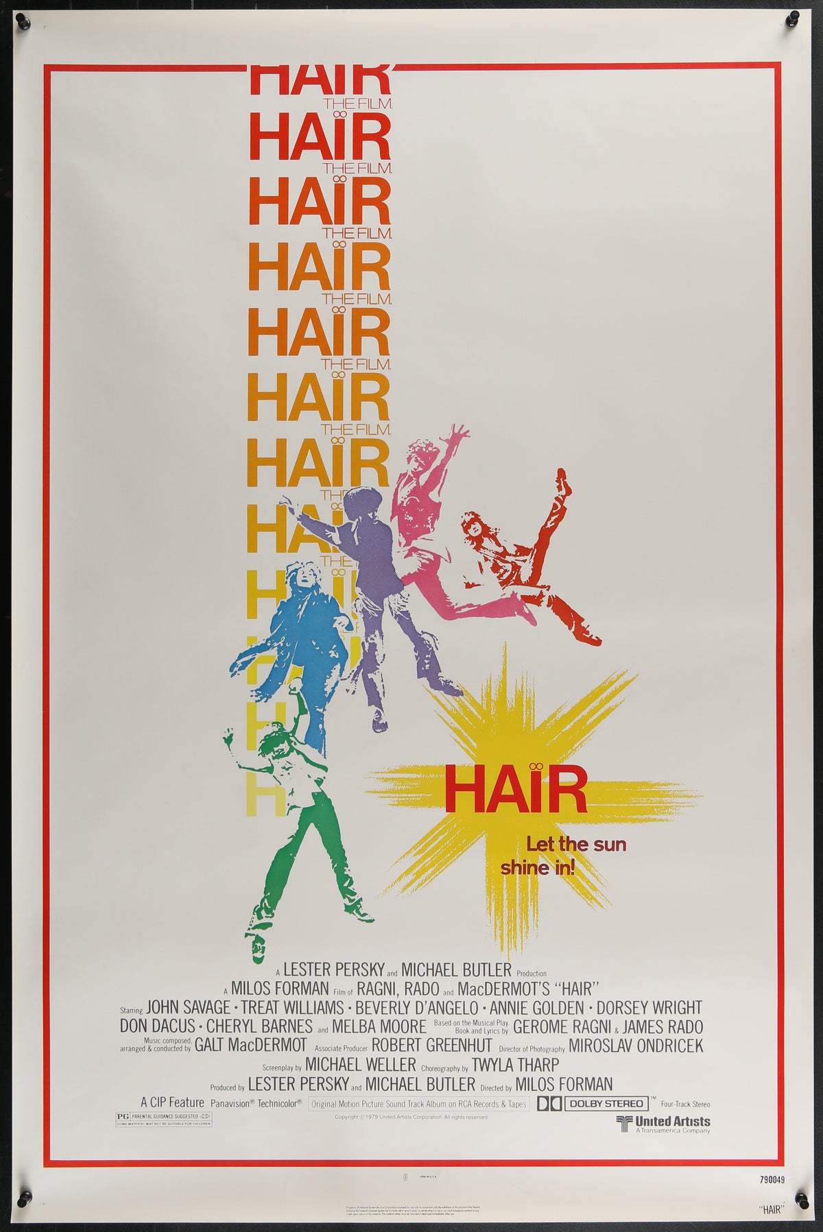 Hair the Musical - Original Vintage Poster