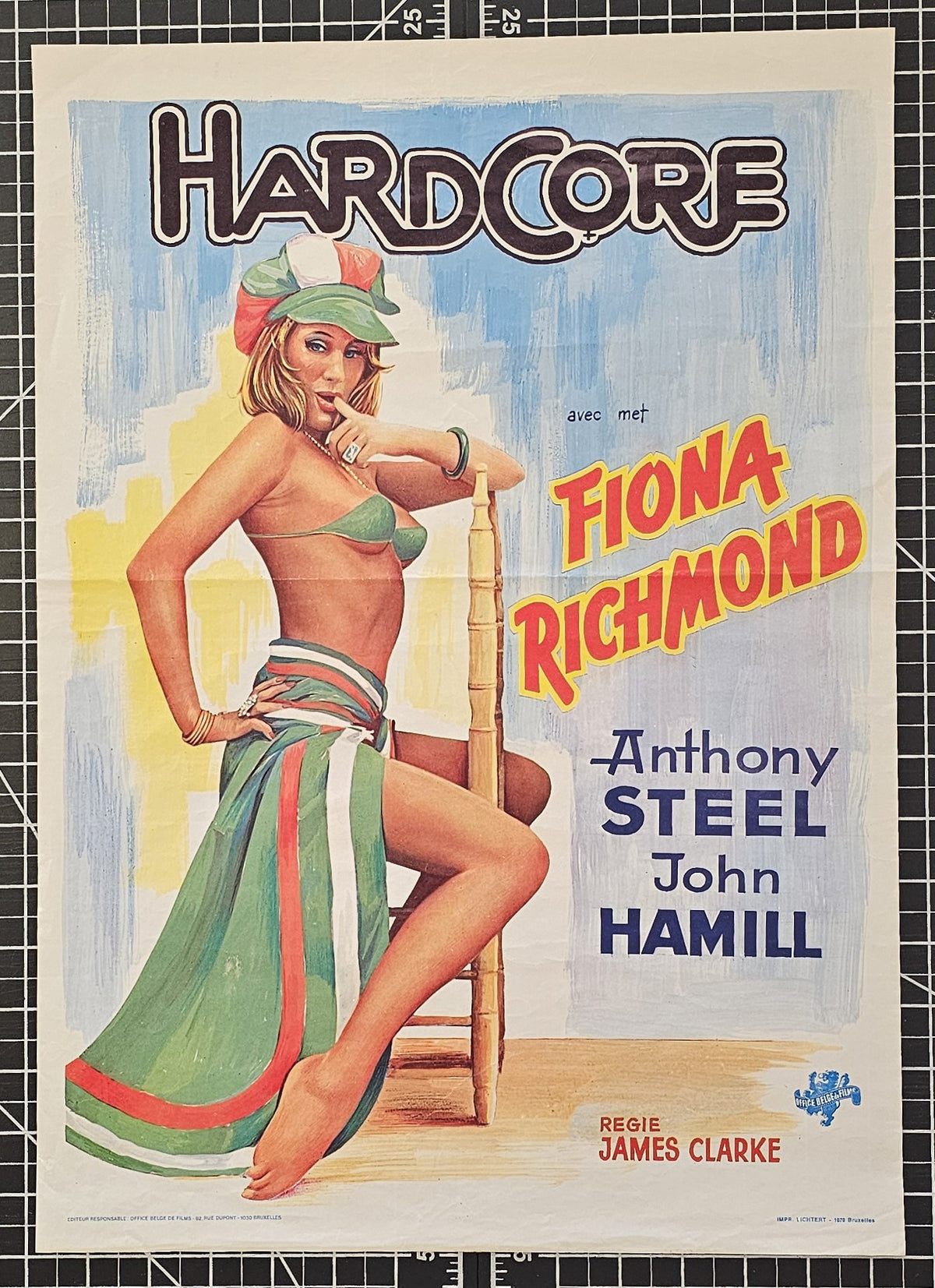 Hardcore- Belgian Release Poster - Authentic Vintage Posters
