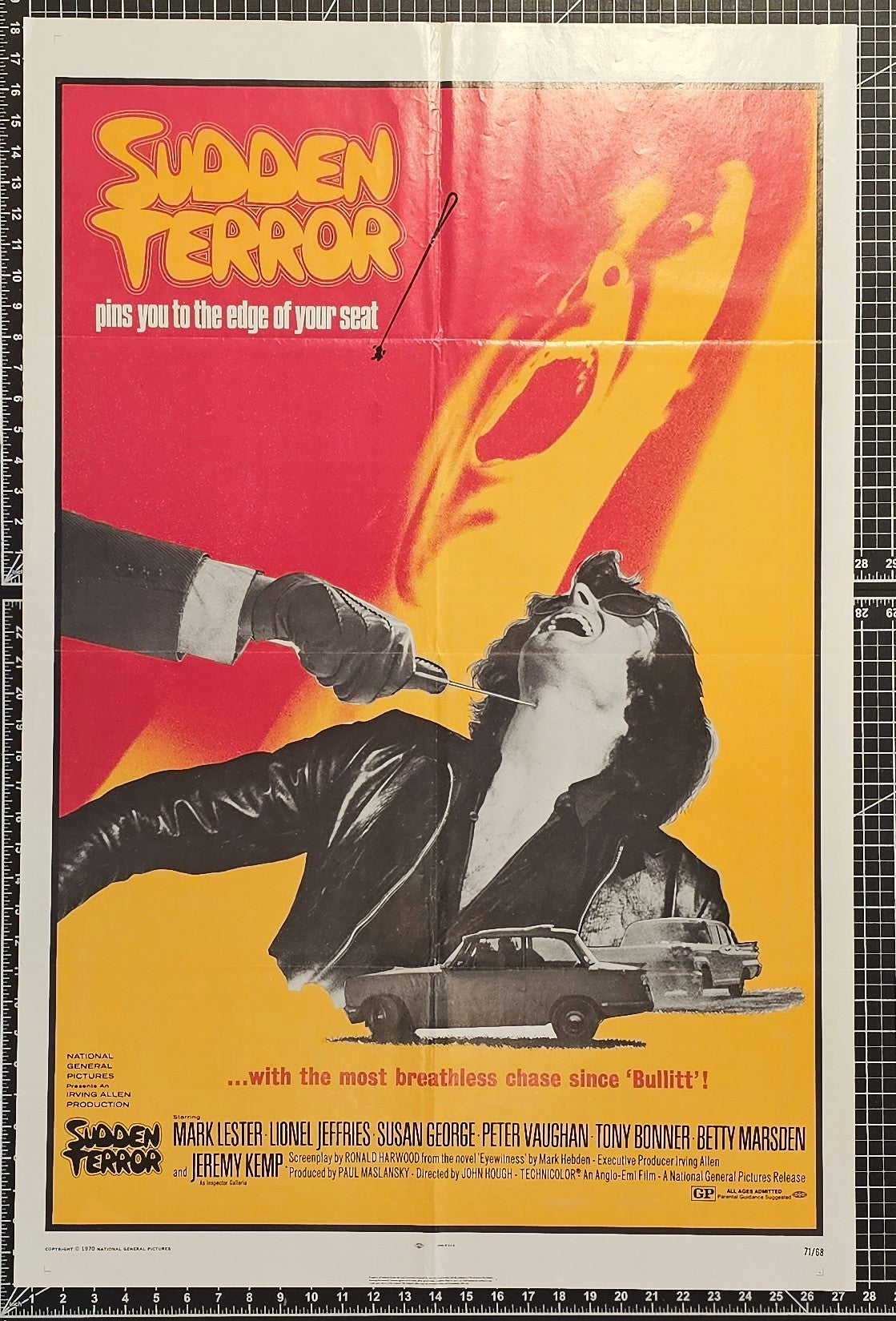 Sudden Terror Poster - Authentic Vintage Posters