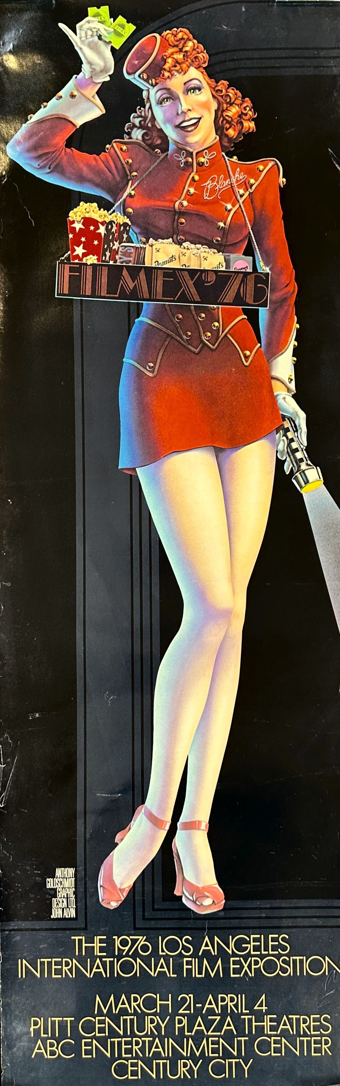 LA Film Expo, Century City - Authentic Vintage Poster