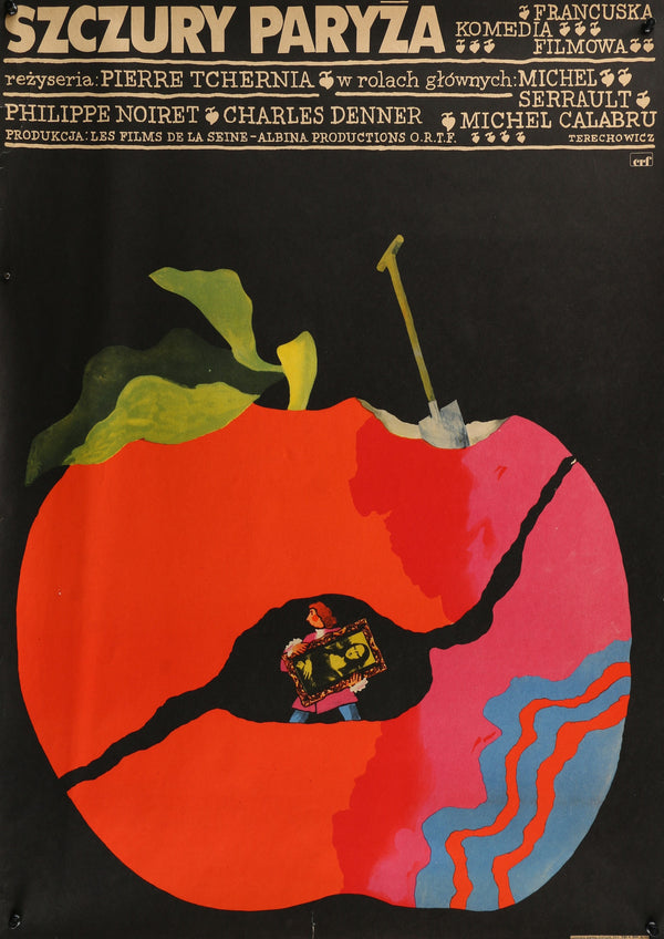 The Rats of Paris- Polish Release - Authentic Vintage Poster