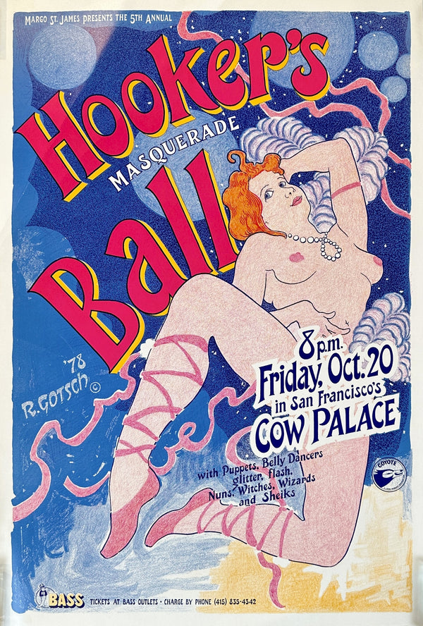 Hooker's Ball - Authentic Vintage Poster