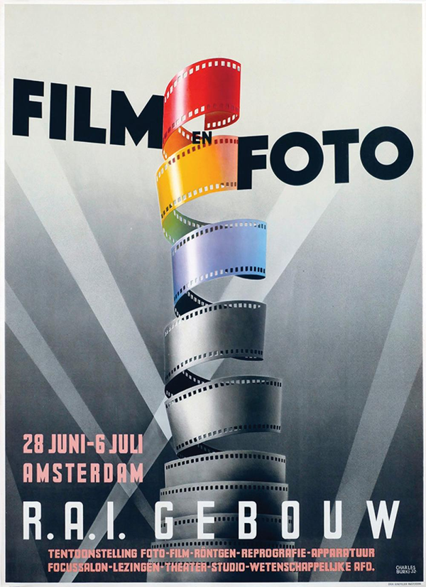 Film en Foto, Amsterdam - Authentic Vintage Poster