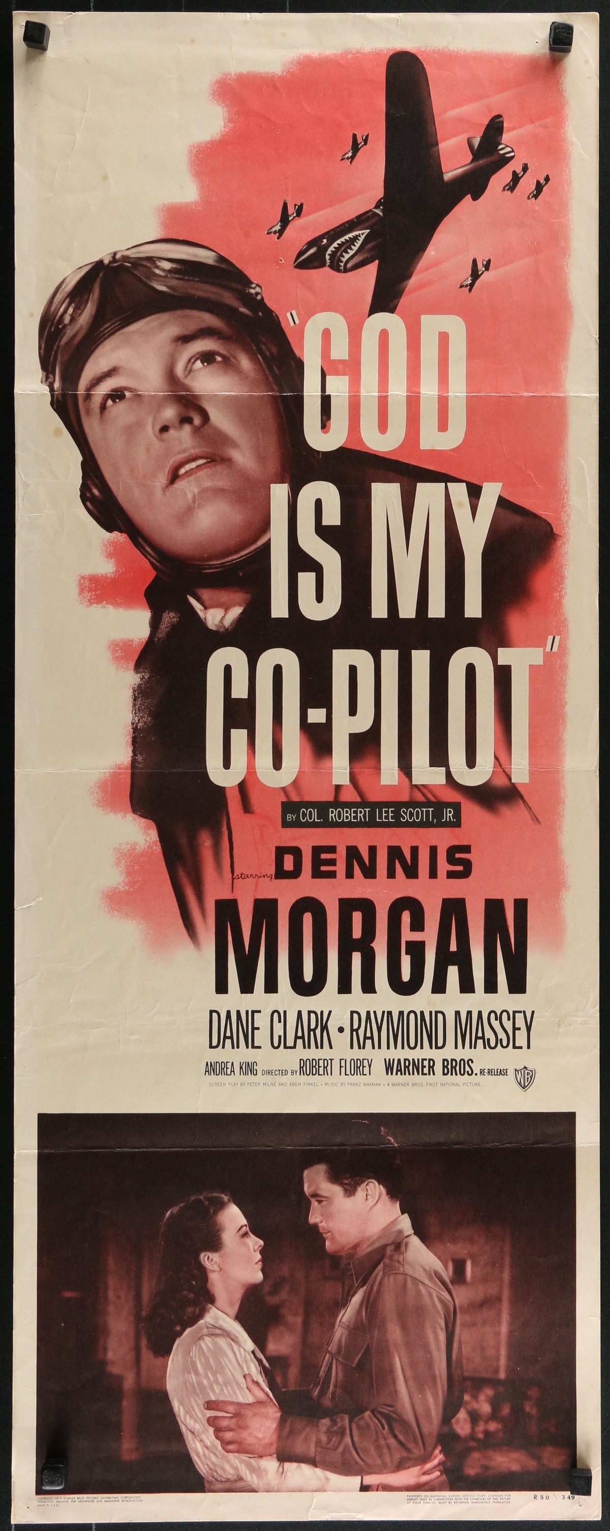 God Is My Co-Pilot - Original Vintage Poster