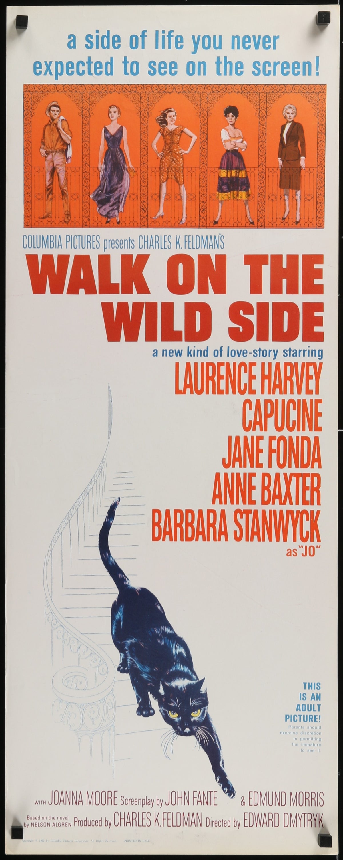 Walk on the Wild Side insert 1962