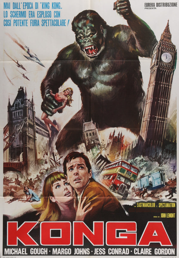 Konga, Italian Release - Authentic Vintage Poster