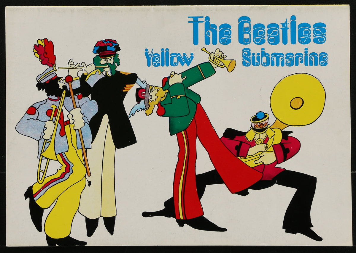 Yellow Submarine, Japanese program - Original Vintage Publication: