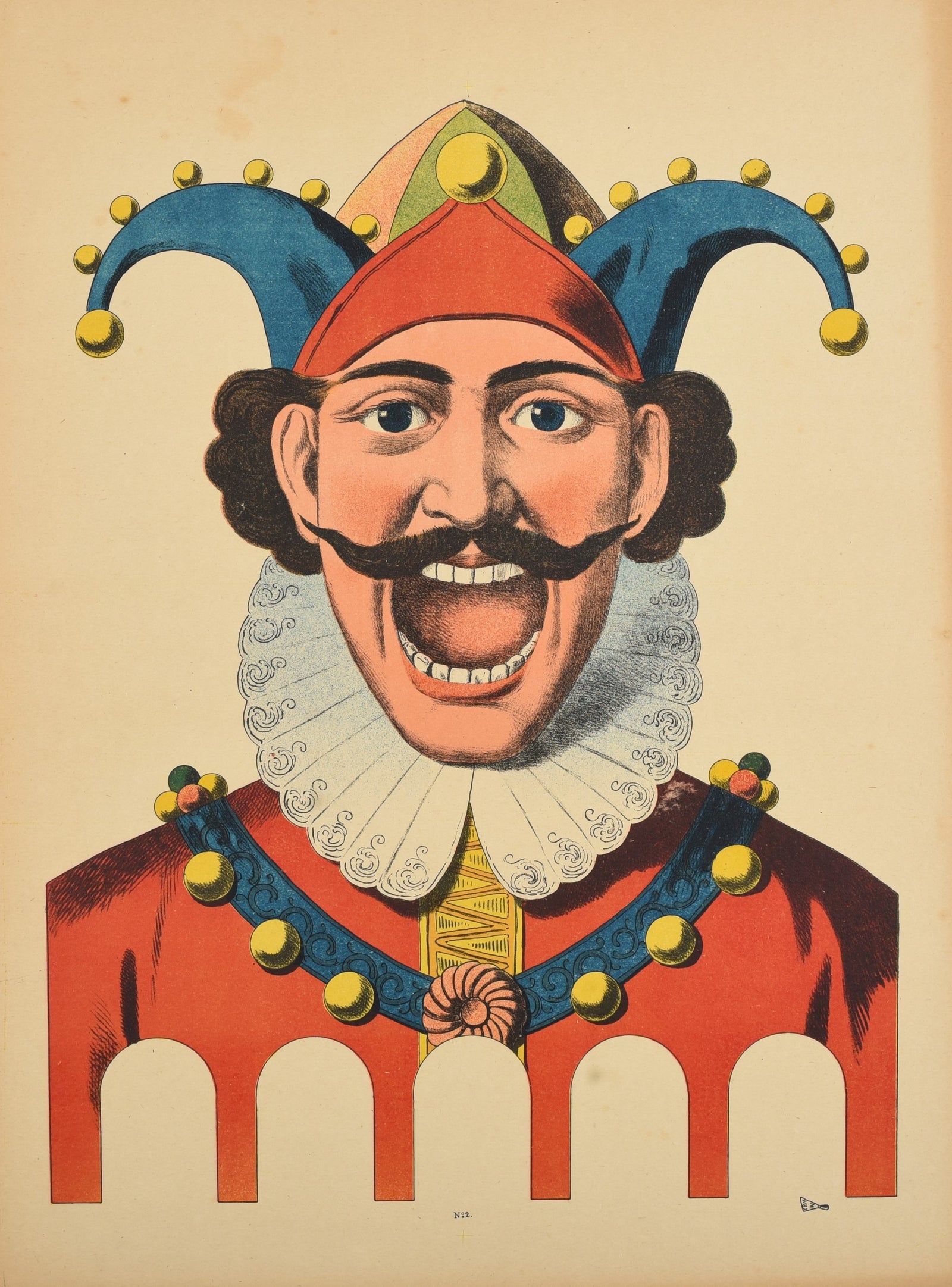 Wissembourg, Jester N°4 - Authentic Vintage Poster