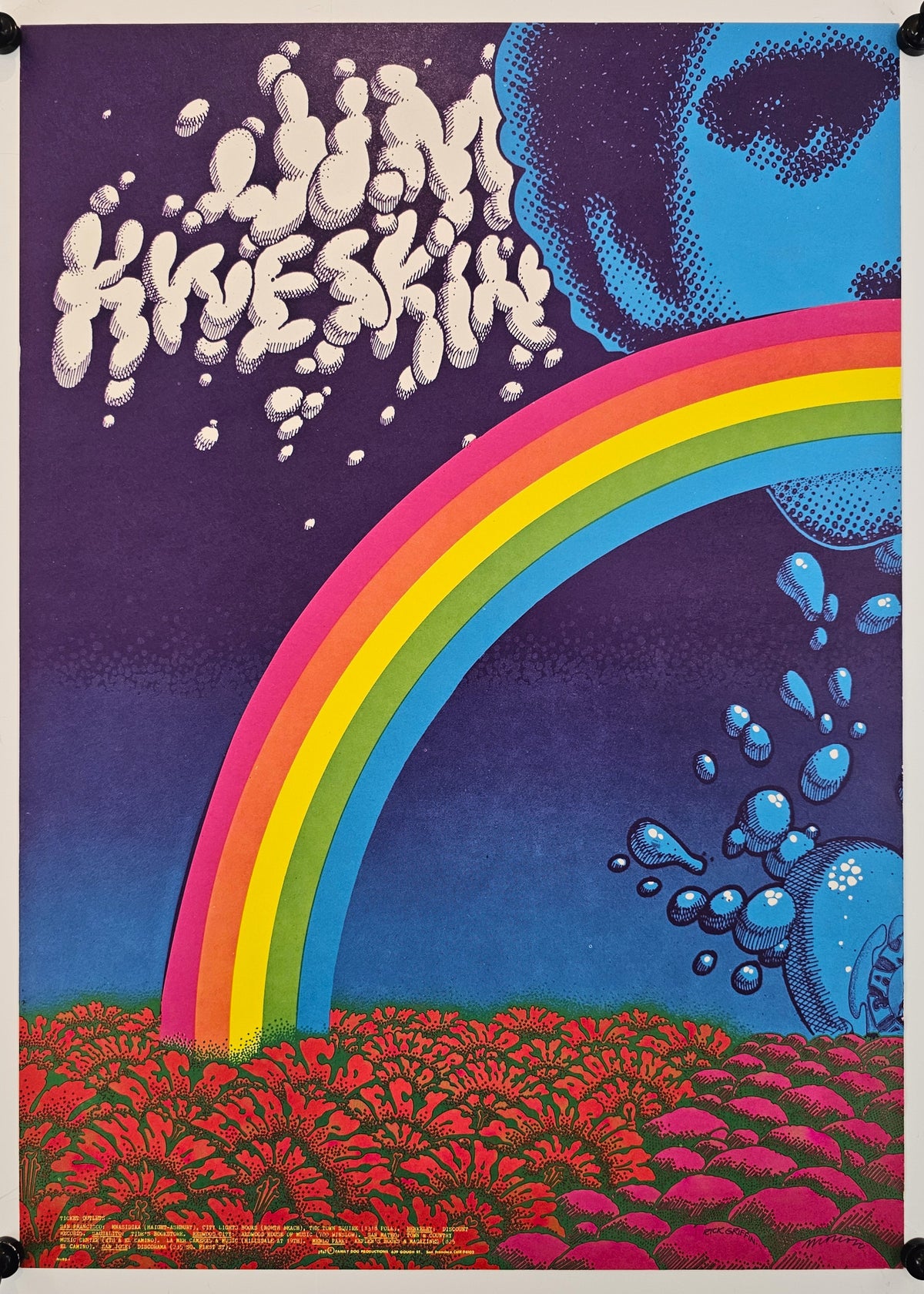 Jim Kweskin by Rick Griffin & Moscoso (FD-95-1)  - Original Vintage Poster