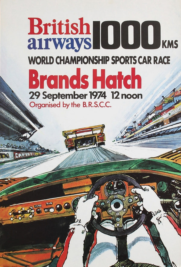 British Airways World Championship - Authentic Vintage Poster