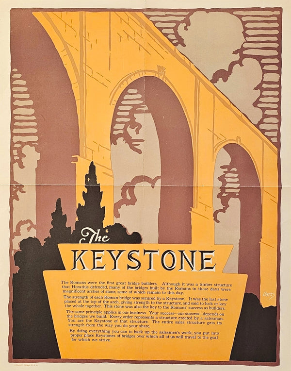 The Keystone, Productivity - Authentic Vintage Poster