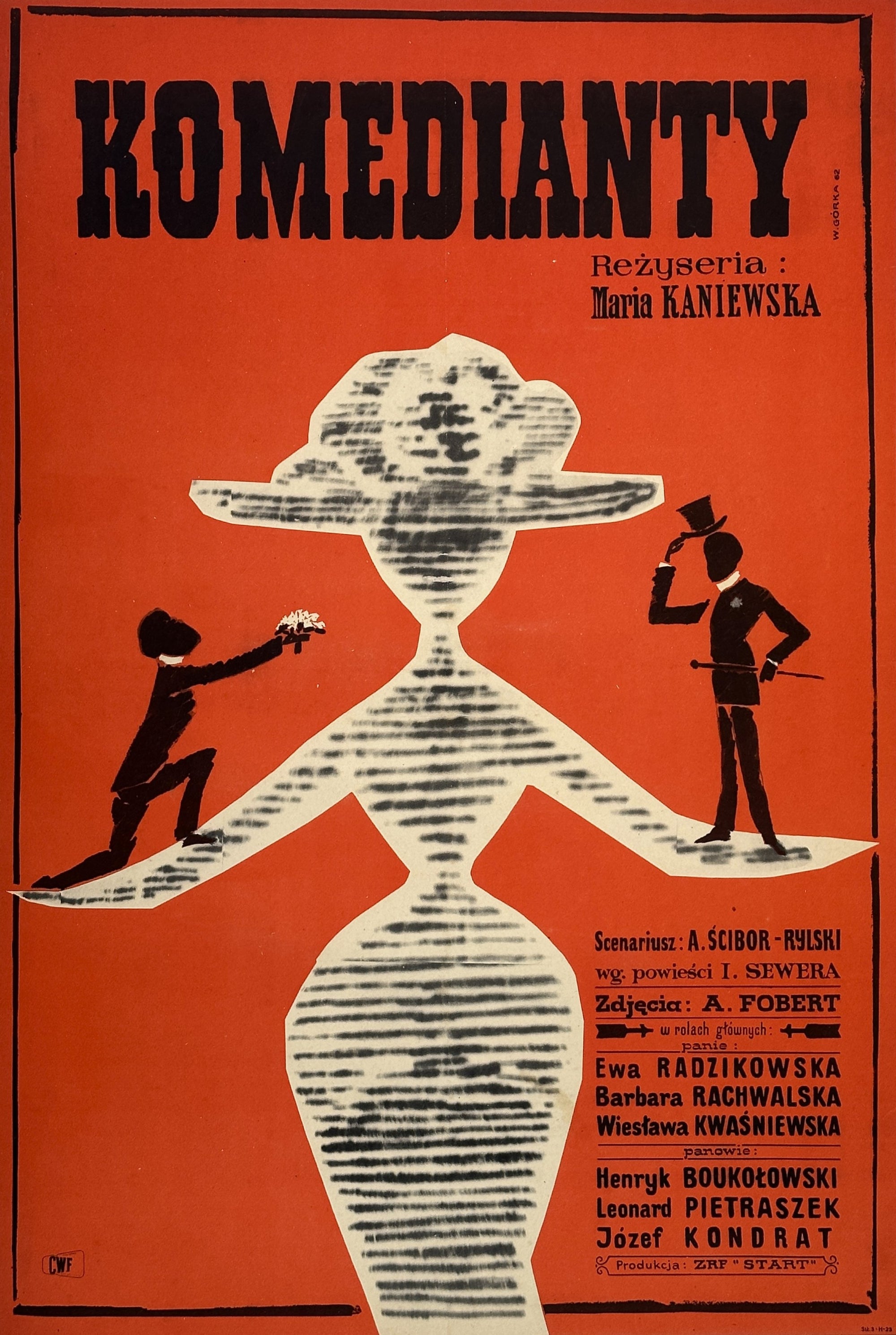 Komedianty - Authentic Vintage Poster