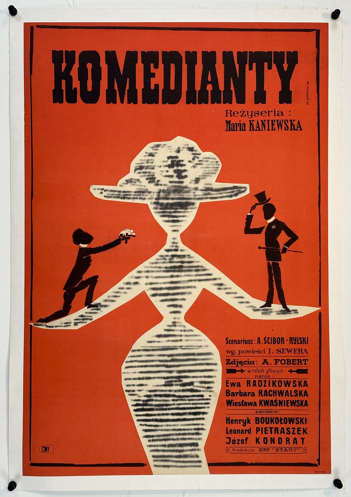 Komedianty - Authentic Vintage Poster