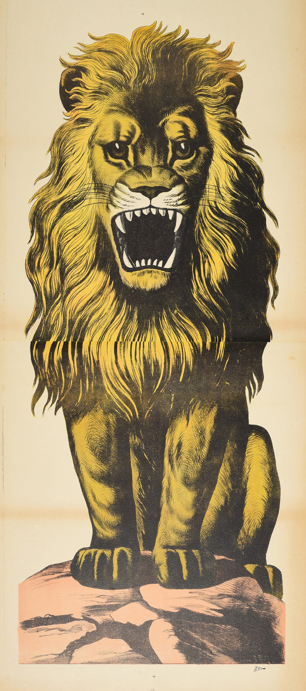 Wissembourg Lion - Authentic Vintage Poster