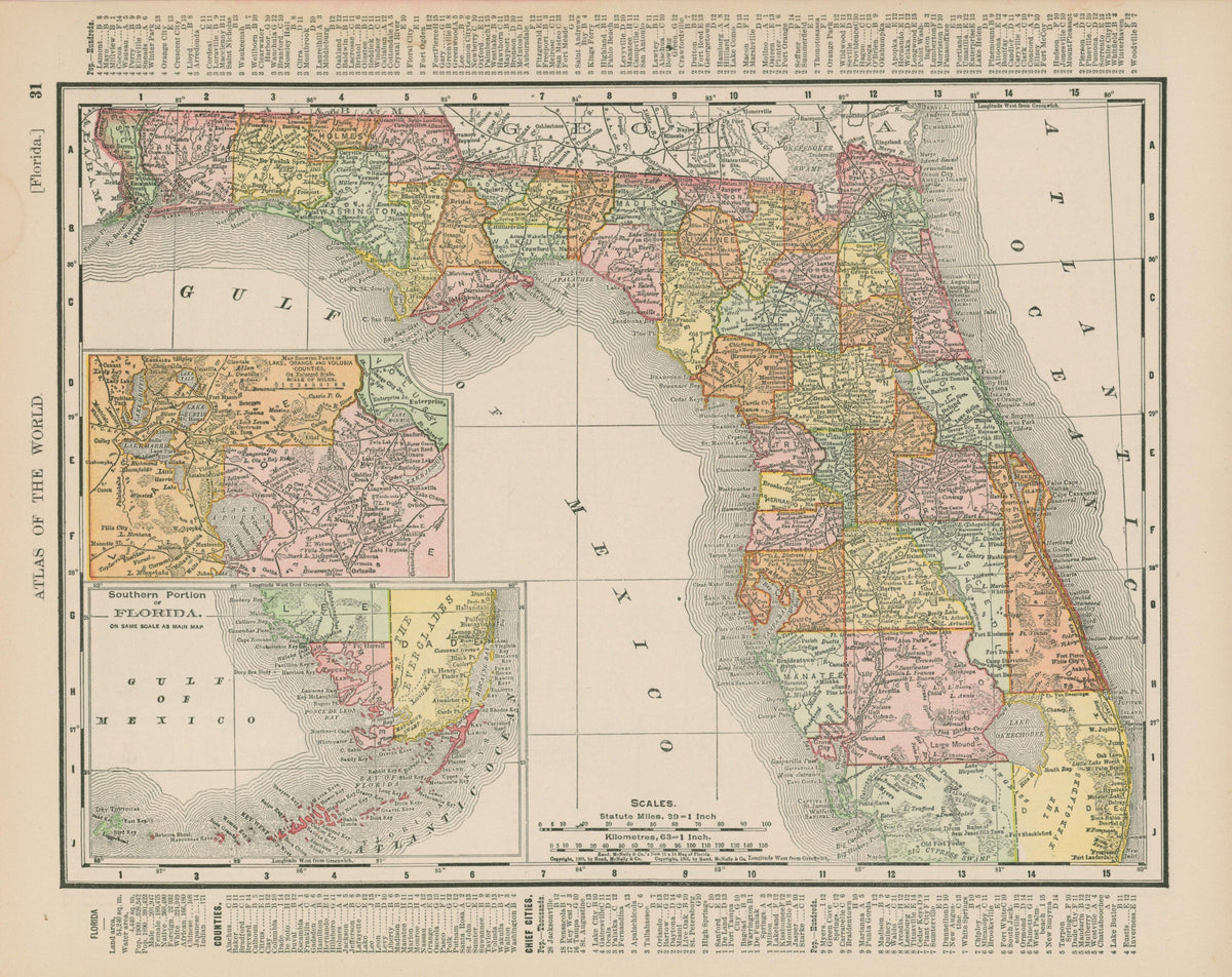 Commercial Atlas- 1903 - Lot ce5c4054-f563-4e10-b480-f34b72e35514 - Image 1
